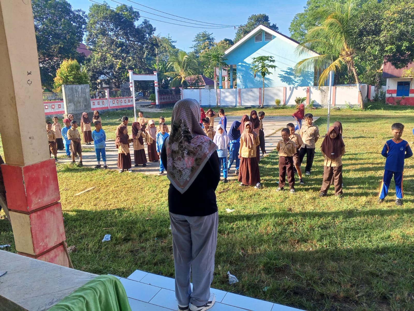 apel pagi hari sabtu,18/04/2026